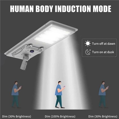 IP65 Aluminum Alloy Solar Powered LED Street Light With FCC Certification