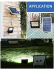 100w 200w 300w High Lumen LED Solar Flood Light With Lithium Iron Phoshpate Battery Outdoor Wall Lamp For Garden