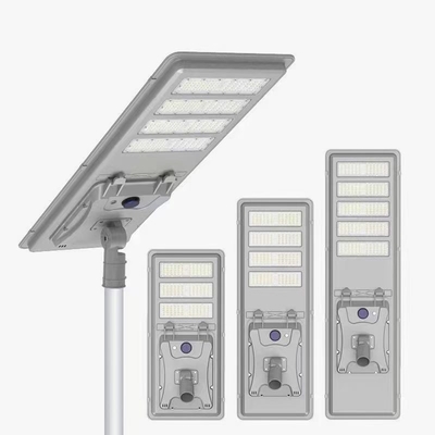 Ip65 Aluminum Material Solar Powered Led Street Lamp With 140° Lighting Angle And More Than 12 Hours Lighting Time